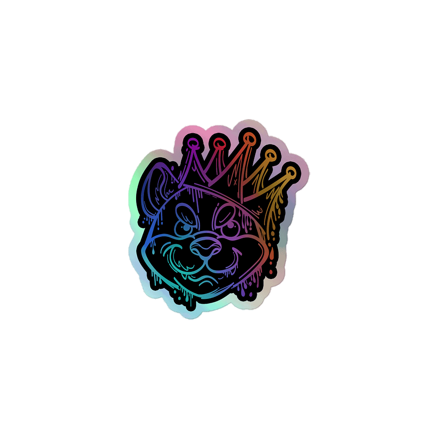 Shweedle Dog Rainbow Sticker product image (1)