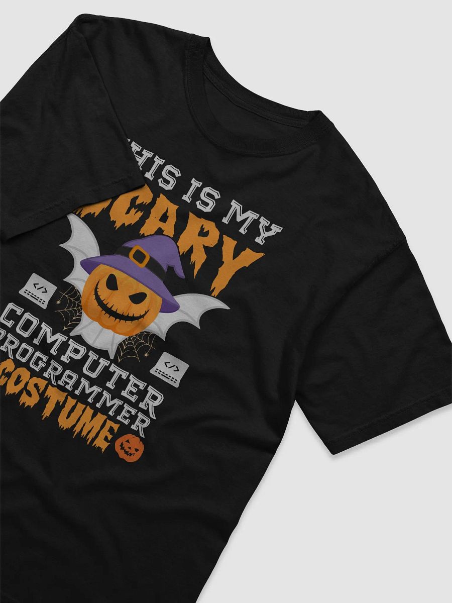 Halloween Programmer T-Shirt: This is my scary computer programmer costume product image (1)