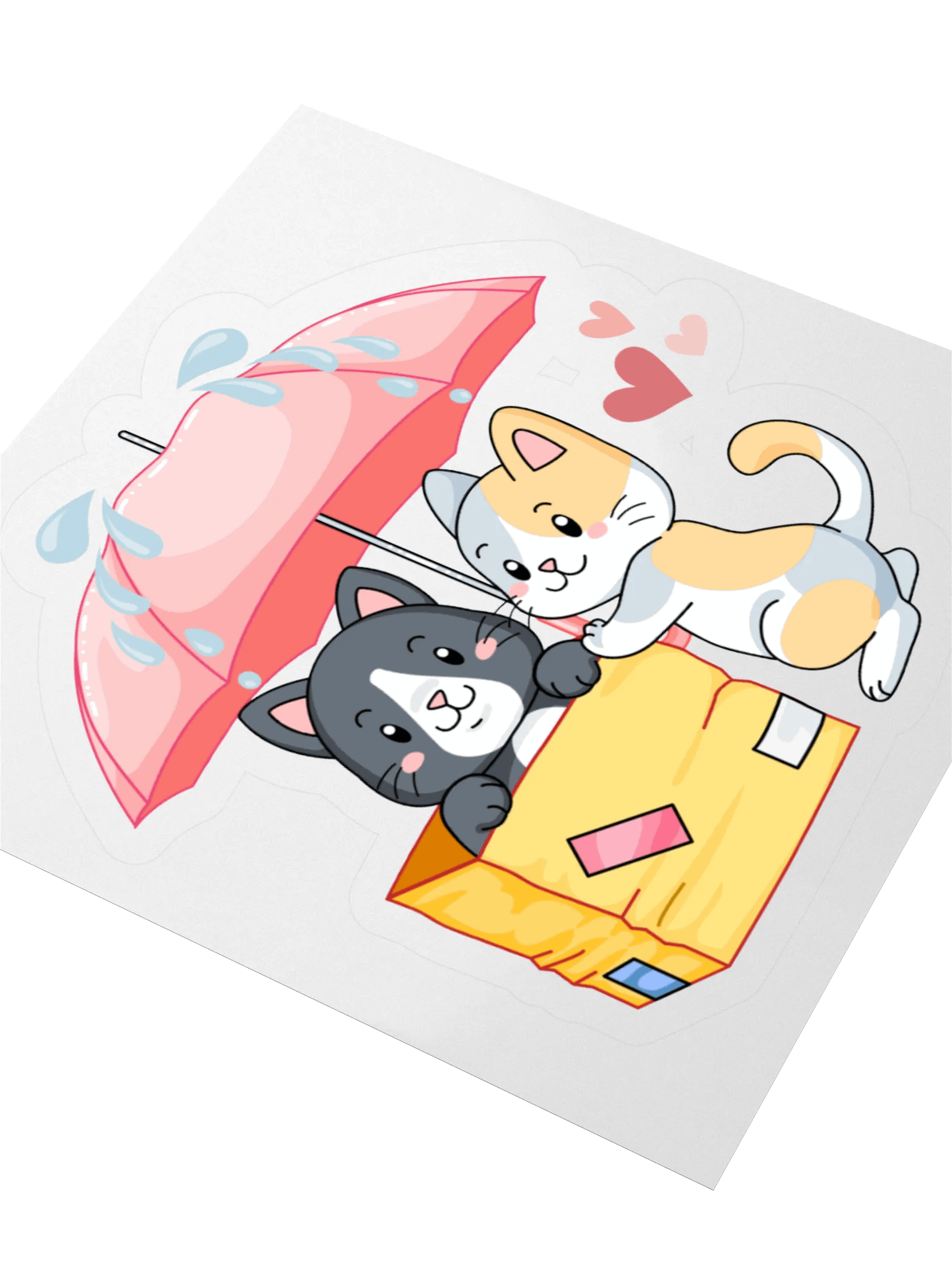 Purrfectly Adorable Cat Sticker Set product image (9)