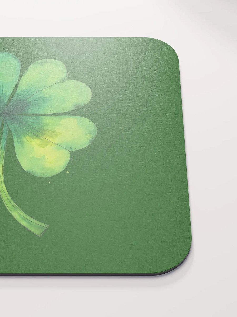 Shamrock Splash Watercolor Mousepad product image (5)