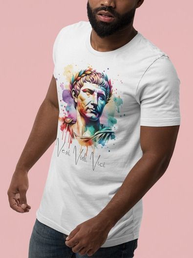 Veni Vidi Vici White Tshirt product image (3)