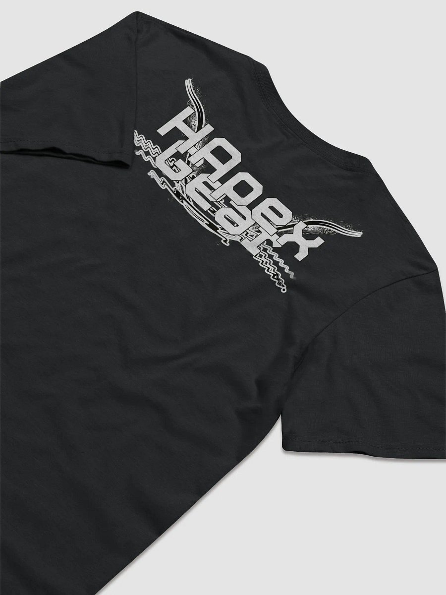 White HApex Gear Black Logo - Lightweight Fashion Short Sleeve T-Shirt product image (6)