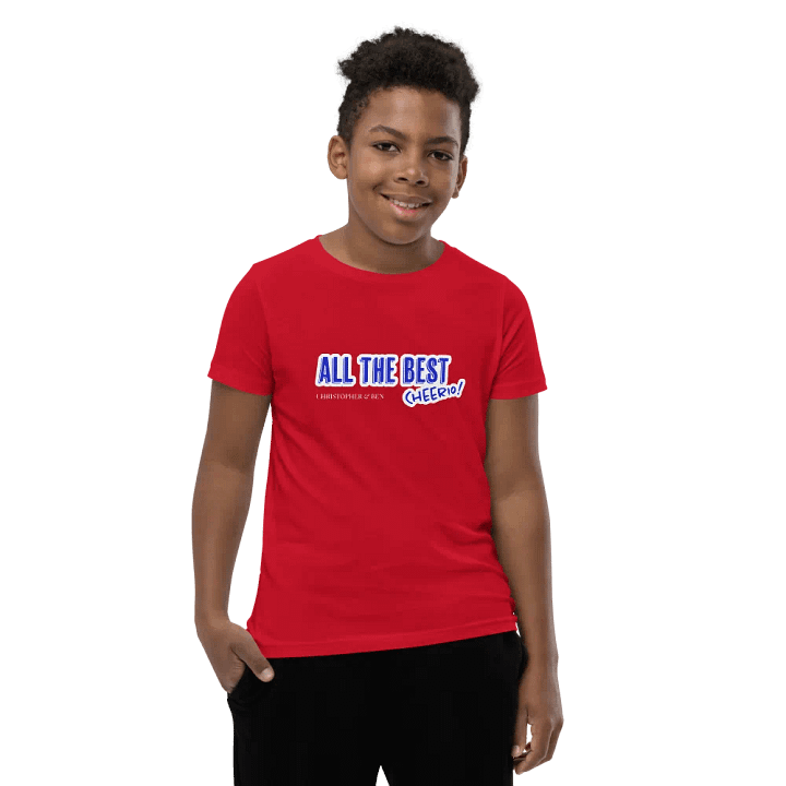 All The Best, Cheerio! Youth Soft Cotton Tee product image (49)