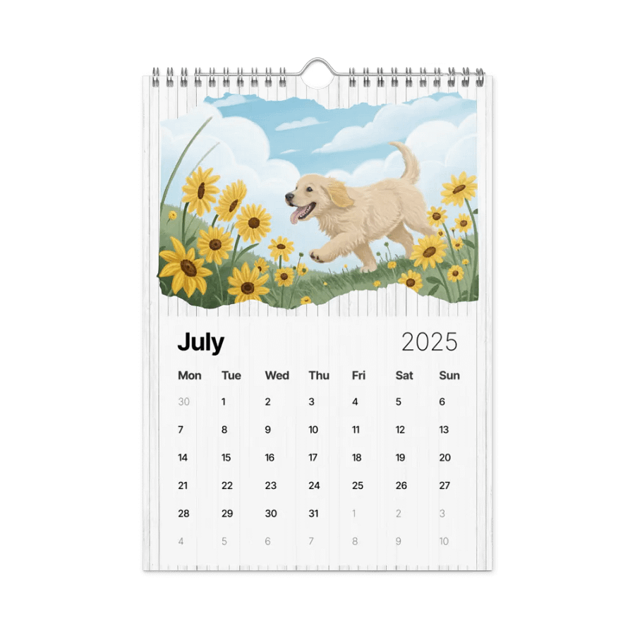 ADORABLE ANIMALS WALL CALENDAR 2025 product image (7)