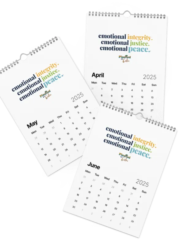 Official Planted By Calm | Calm Keepers Wall Calendar (Choose Start Day and Size) product image (2)