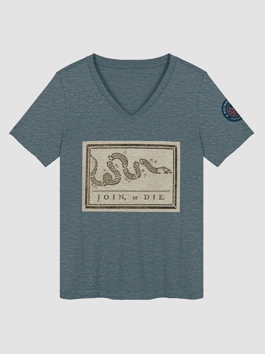 Womens V-neck "Join or Die" Tee product image (1)