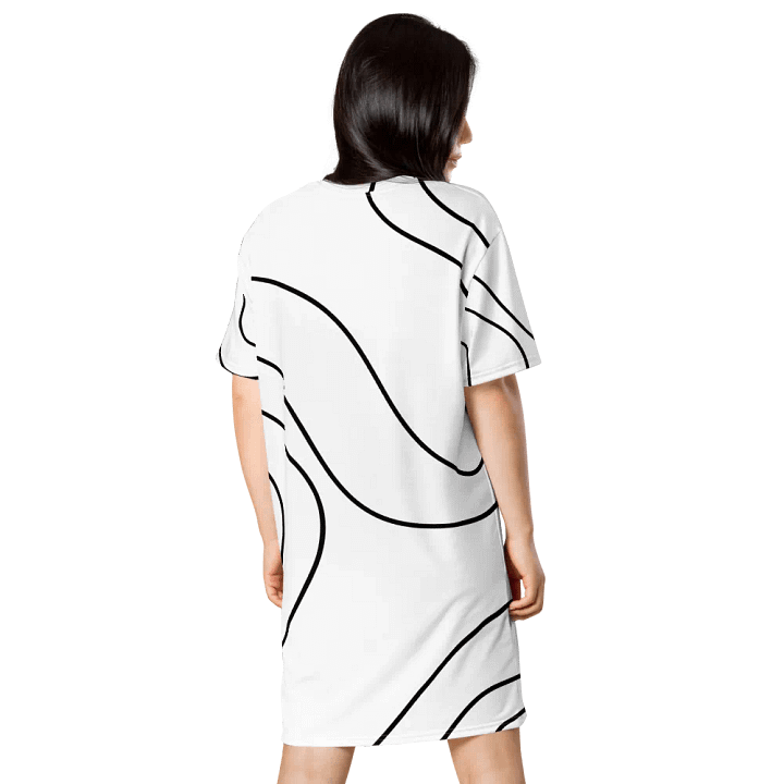 11:11 Linear Flow All-Over T-Shirt Dress product image (2)