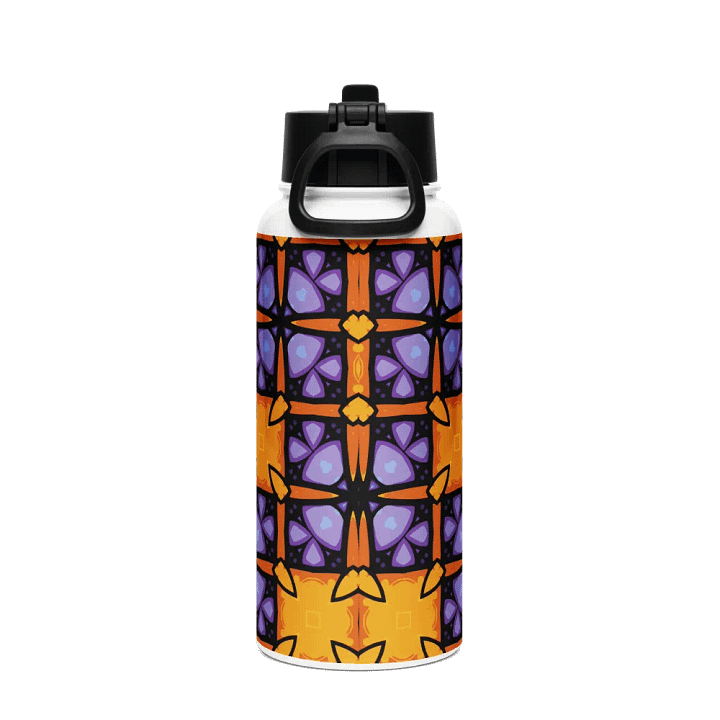 8T Sips Mosaic Stainless Steel Water Bottle product image (2)