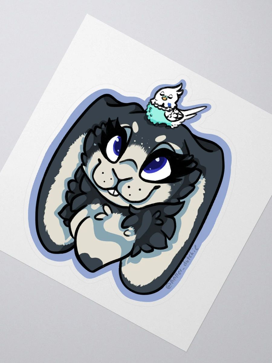 Luna with a birb product image (6)
