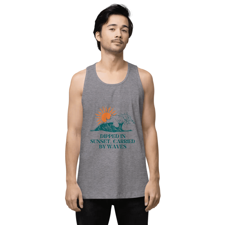 Dipped In Sunset's Men's Tank Top product image (2)