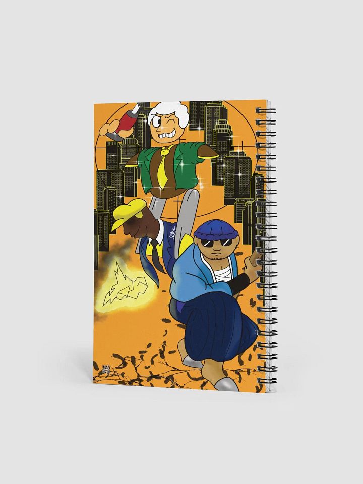 Dim-Hop, Bwatt and JAVA?! Spiral Notepad product image (2)