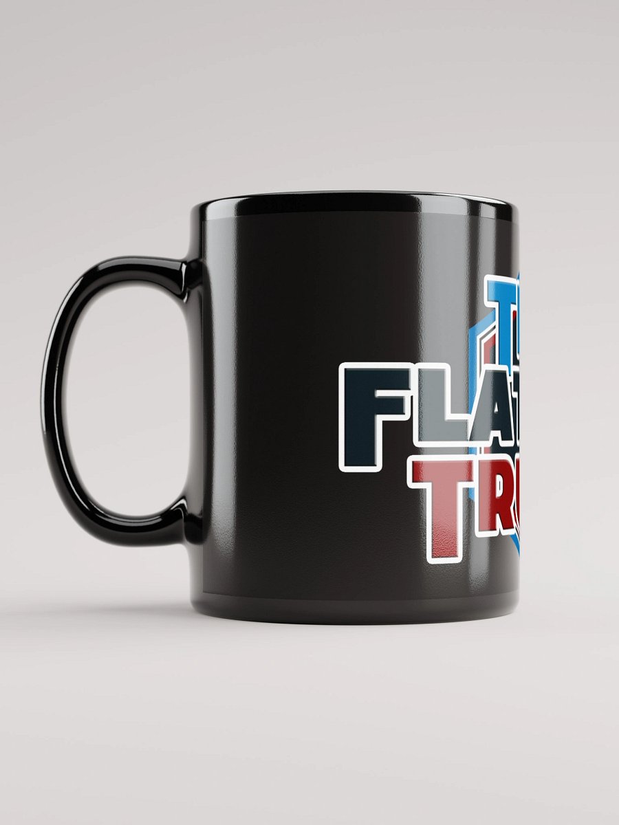 TFOT Black Blue Hex Shield Mug product image (4)