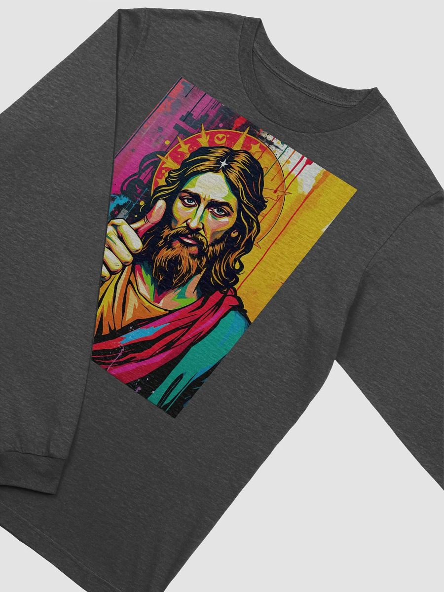 Vibrant Halo Thumbs-Up Long Sleeve Tee product image (3)