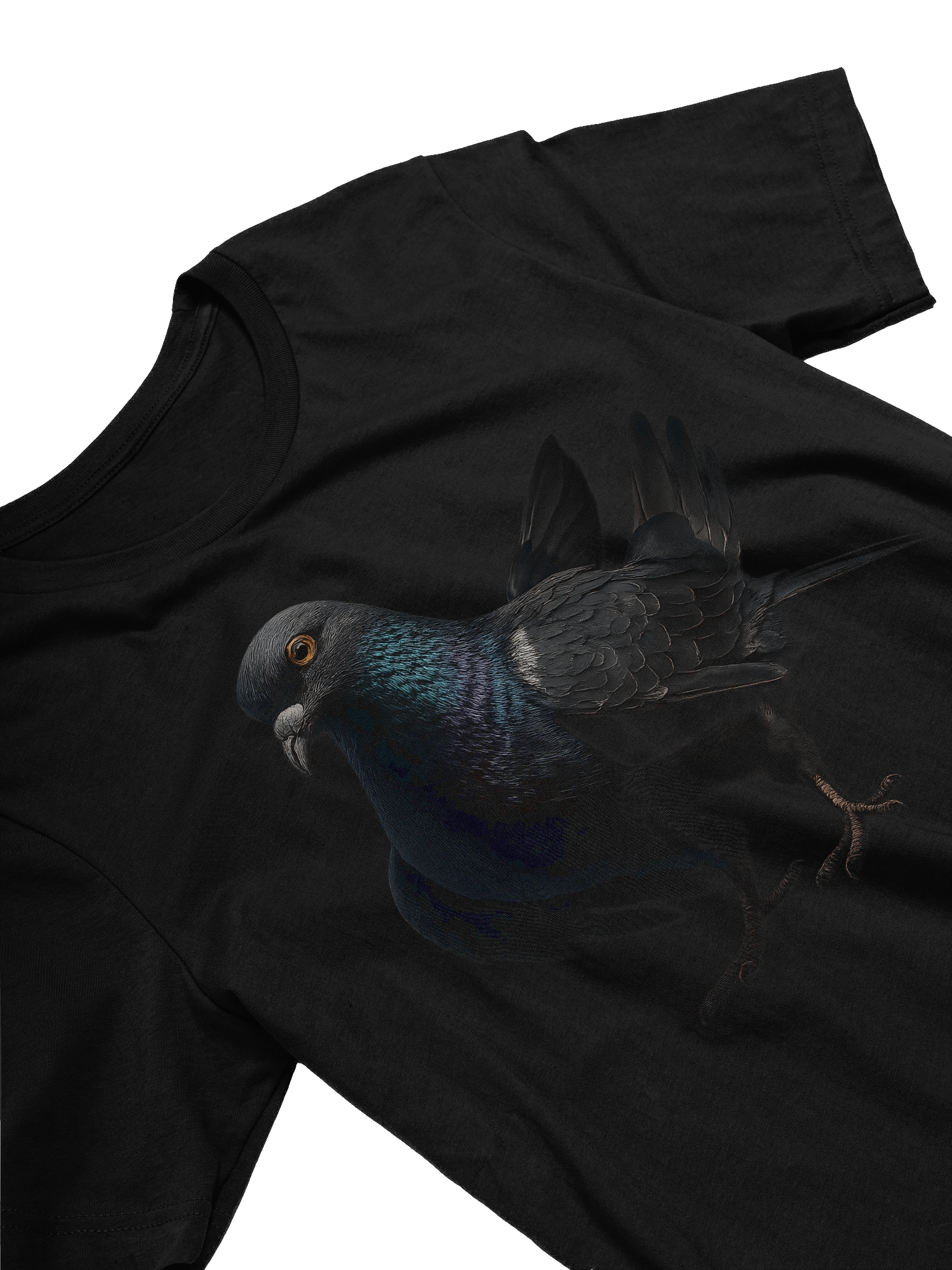 Iridescent Pigeon Unisex T-Shirt product image (7)