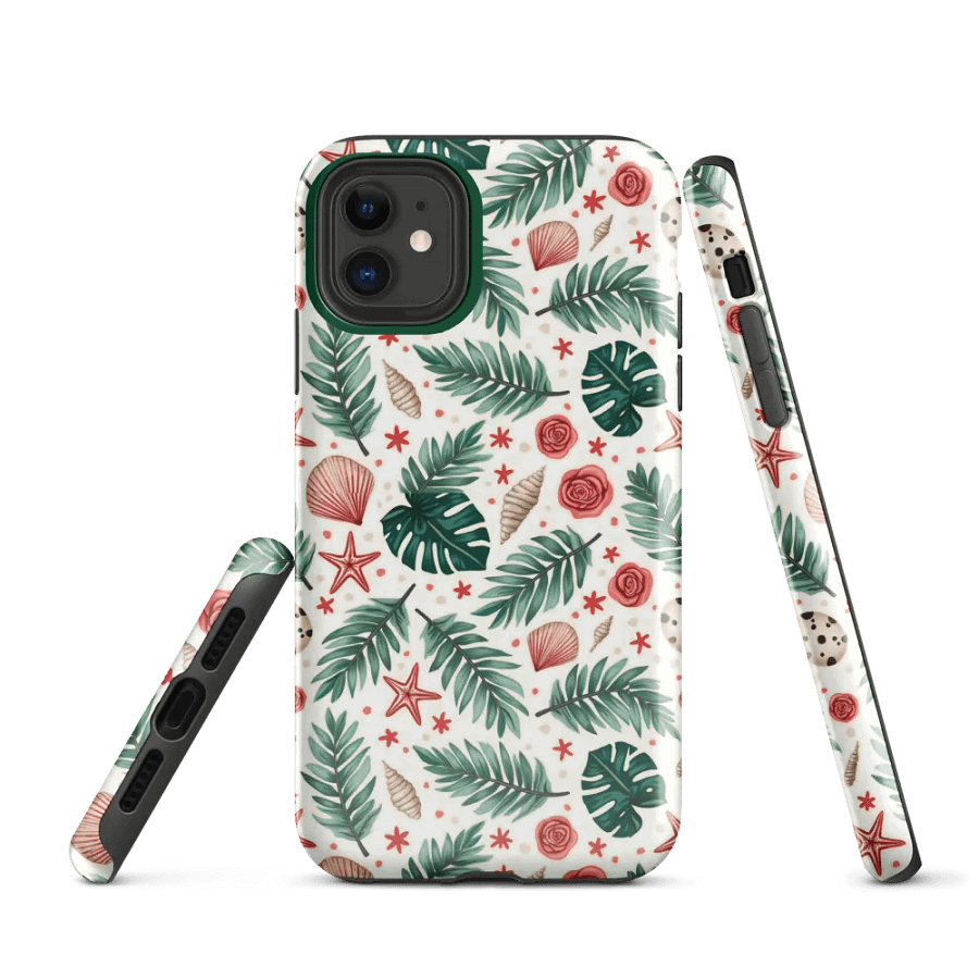 Tropical Festive Paradise iPhone® Tough Case product image (1)