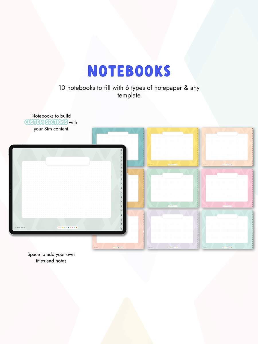 Digital Sim Life Planner Bundle product image (9)