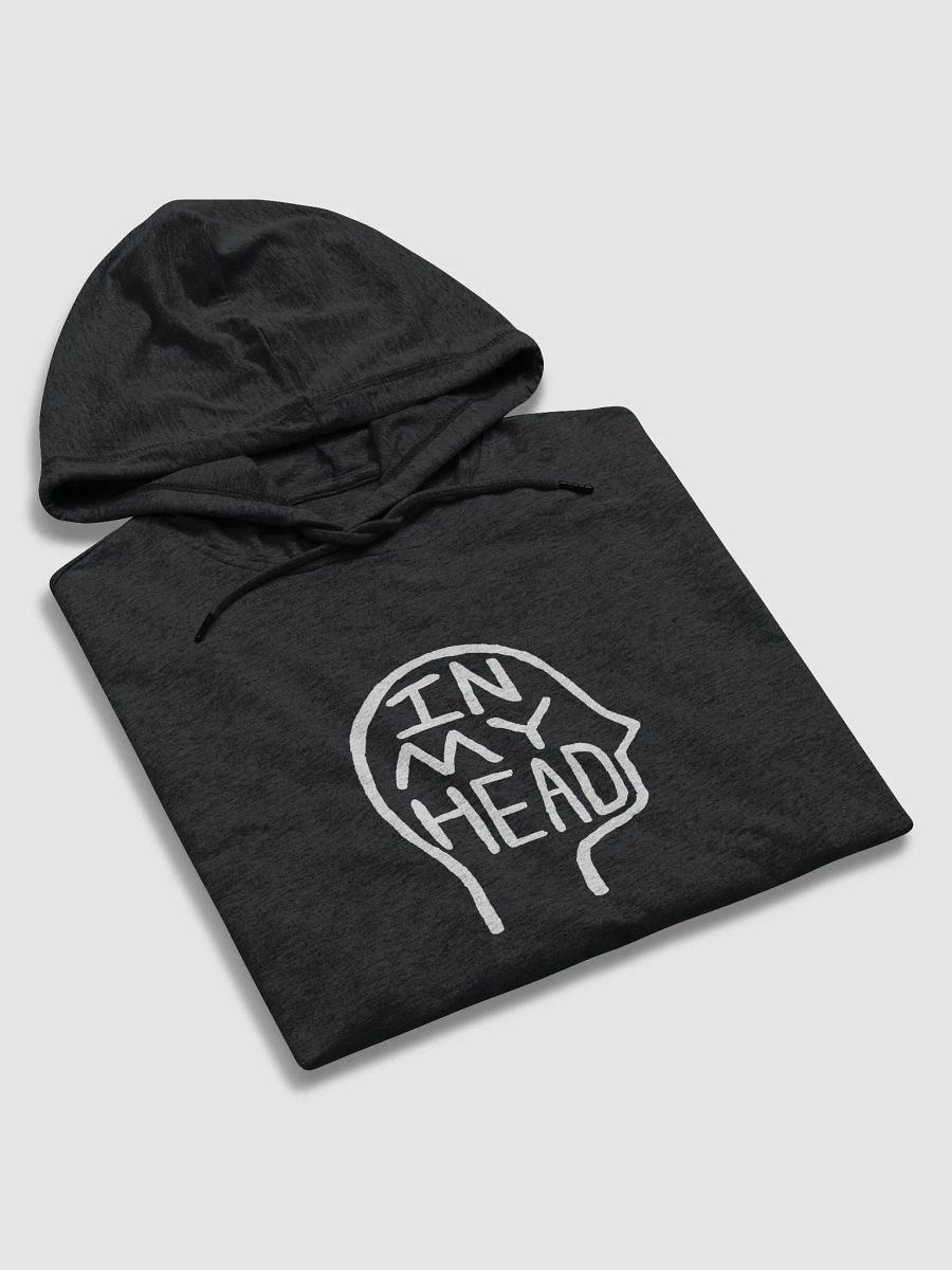In My Head (white design) printed lightweight hoodie product image (5)