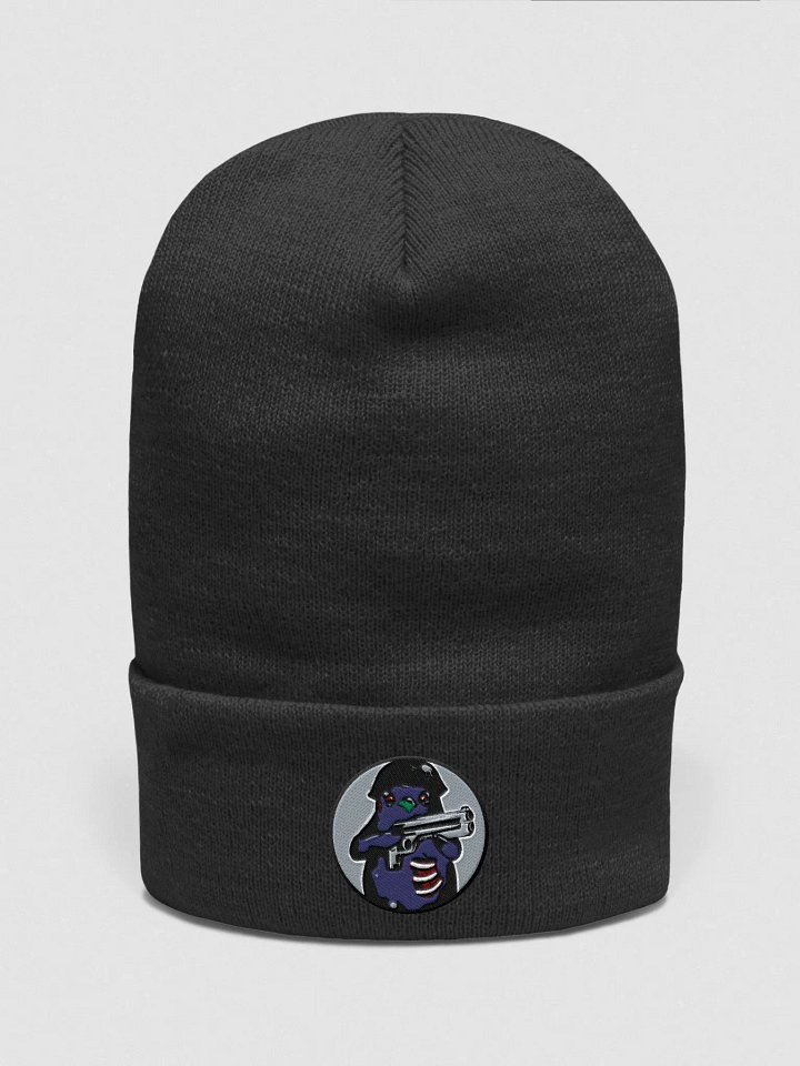 Arctic Avenger Cuffed Beanie Logo Color Gray product image (2)