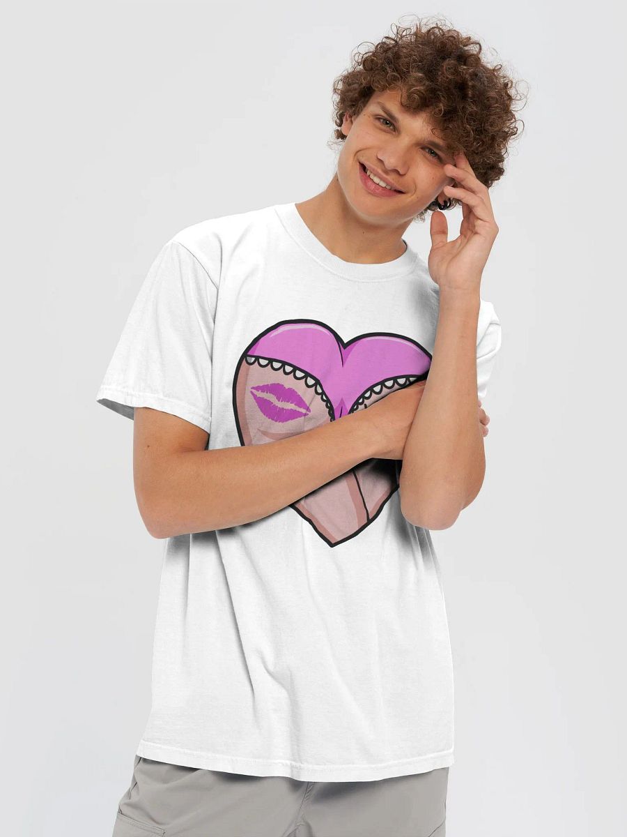 PINK HEART BUTT TEE WITH AUTOGRAPH ON BACK product image (5)