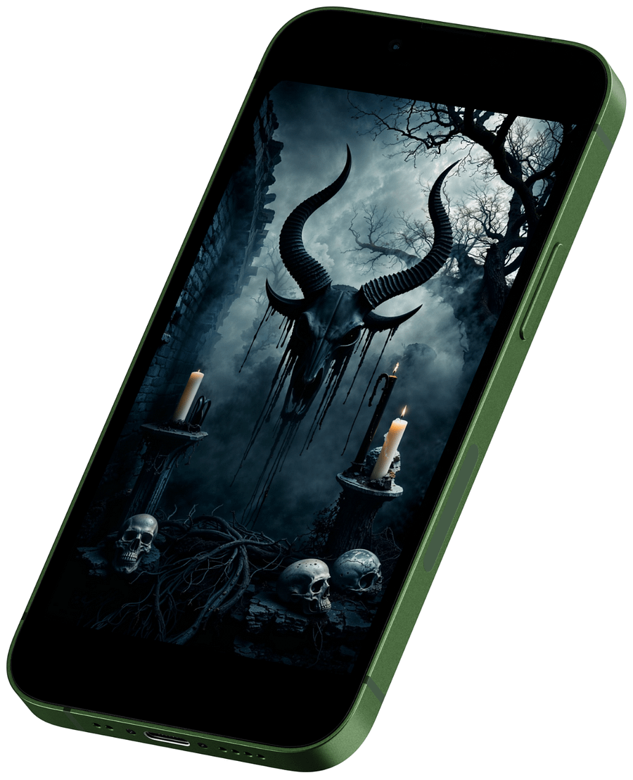 Horned Guardian Phone Wallpaper product image (2)