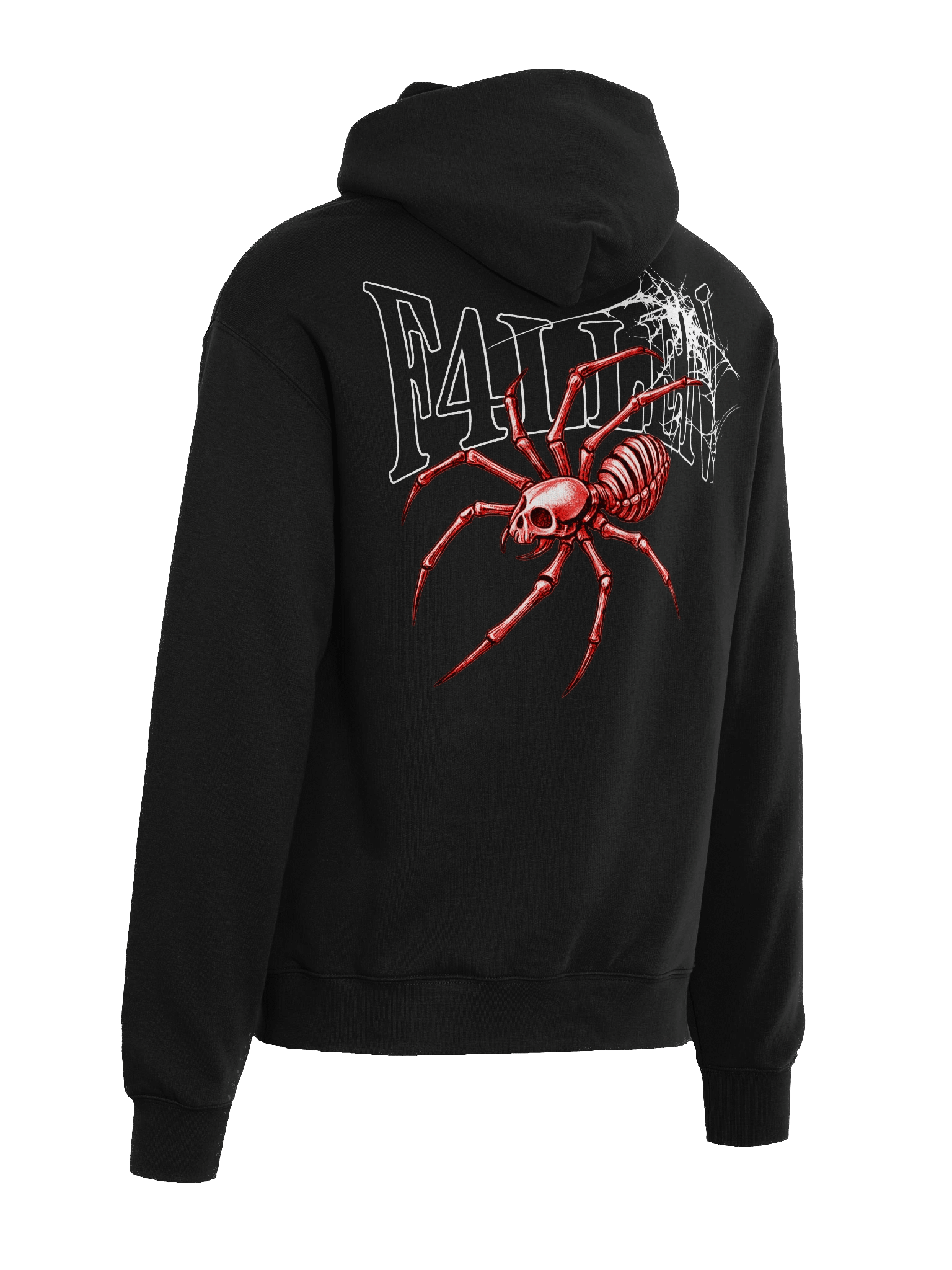 F4LLEN Spider Skeleton Hoodie [ Black ] product image (4)