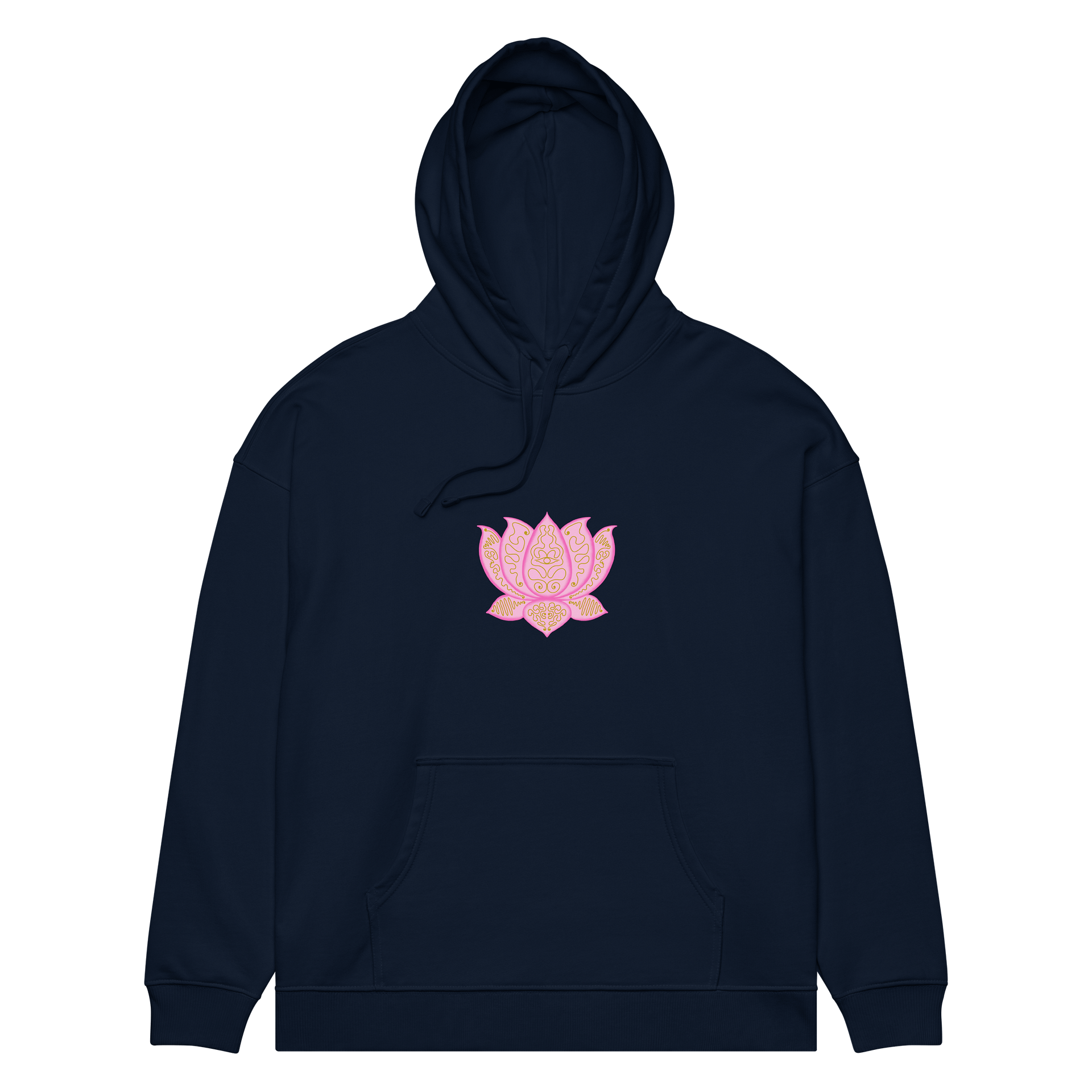 Golden Lotus Unisex Organic Hoodie product image (2)