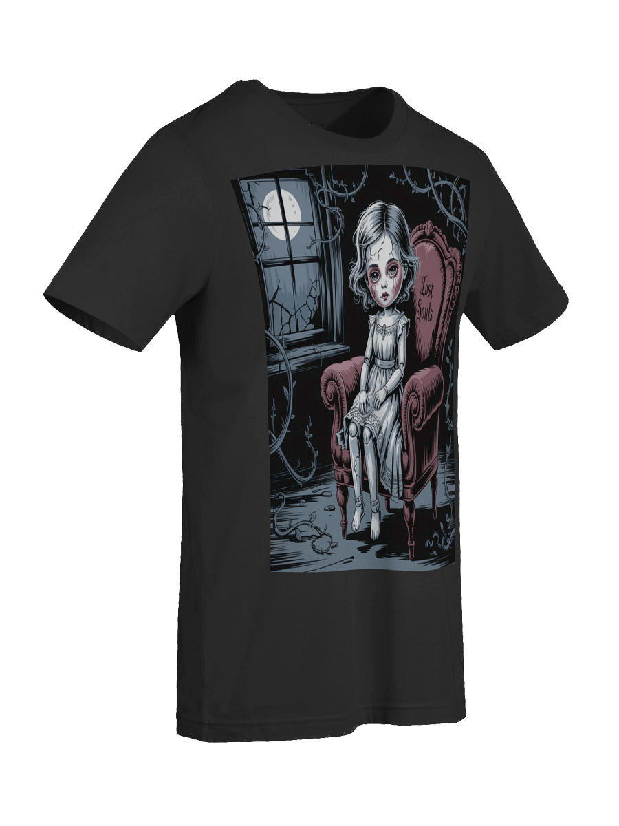 Lost Souls Unisex Supersoft T-Shirt by Midnight Veil Designs - Gothic Black, Red & More product image (9)
