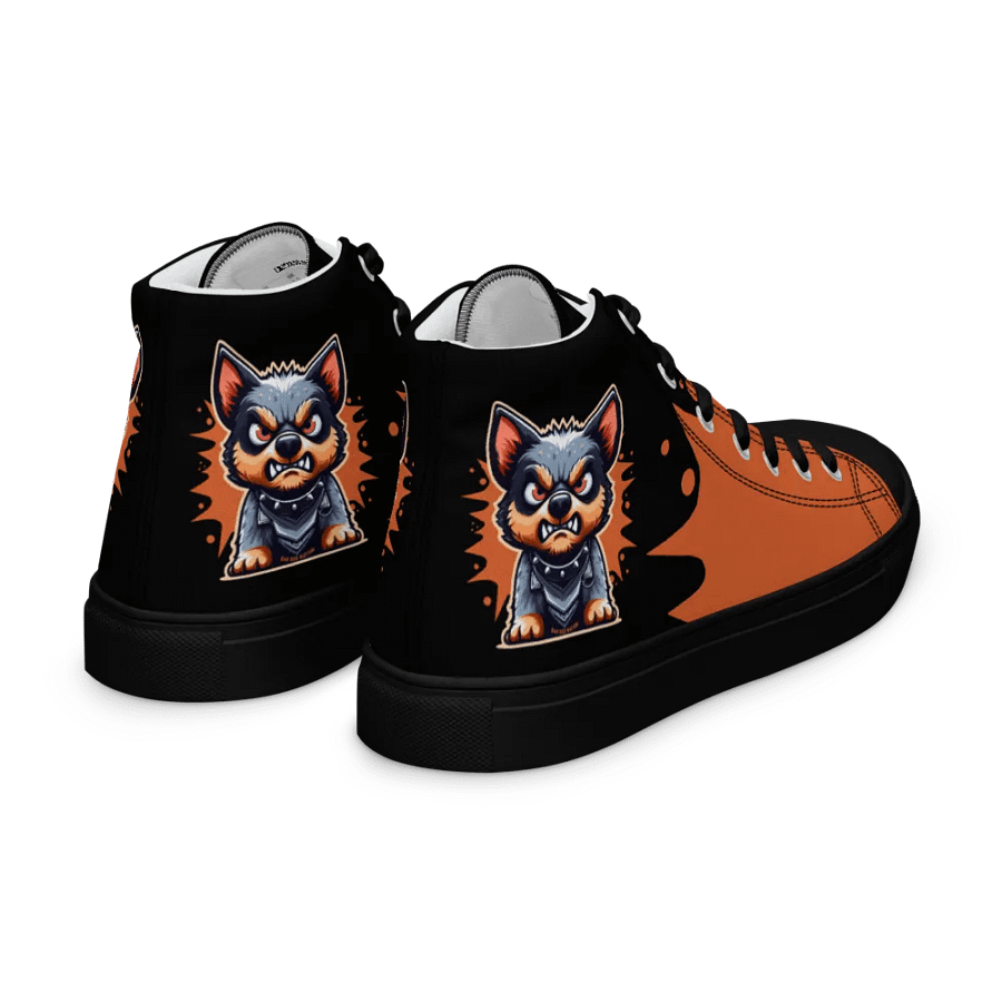 Australian Cattle Dog Angry Pup - Women's Hightop Canvas Shoe product image (7)