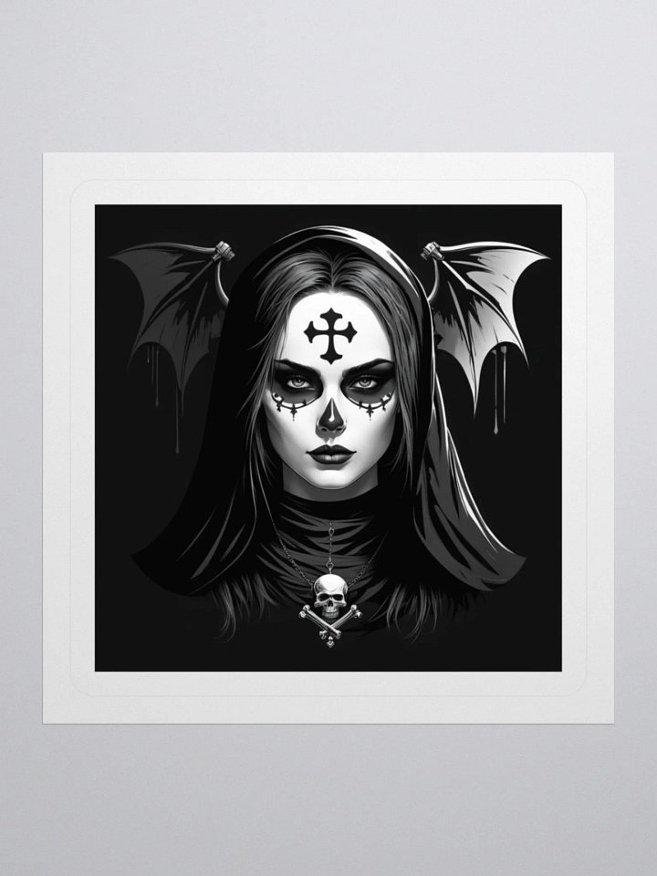 Gothic Skull Maiden Stickers product image (1)