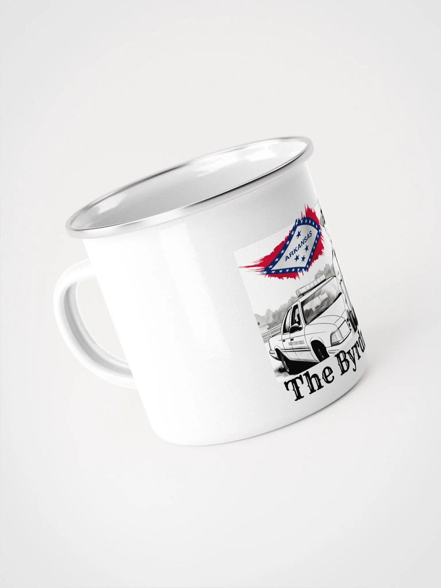 Arkansas Police Enamel Mug - The "Byrdman" product image (2)