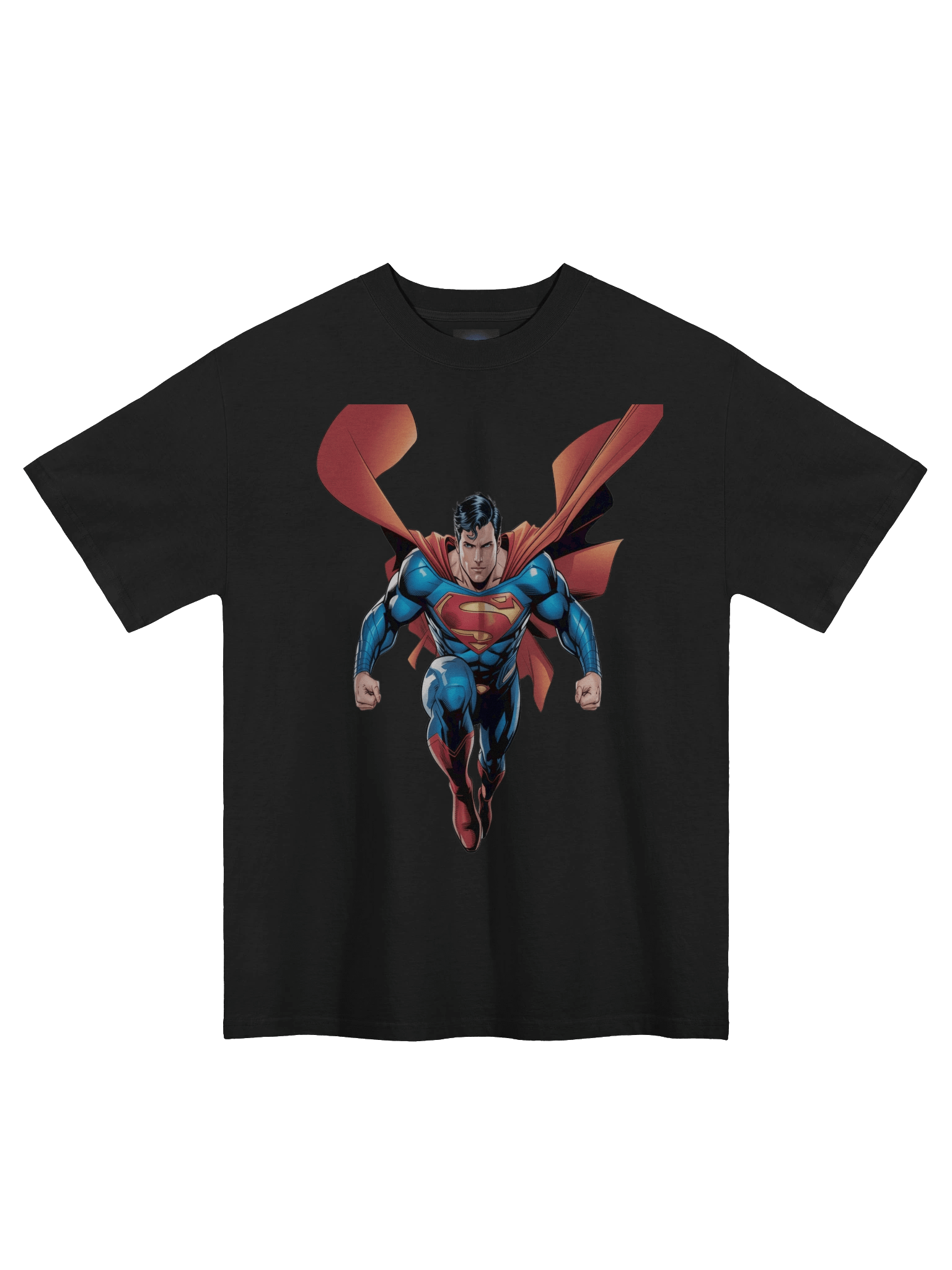 Superman Twilight Triumph Oversized Faded T-Shirt product image (3)