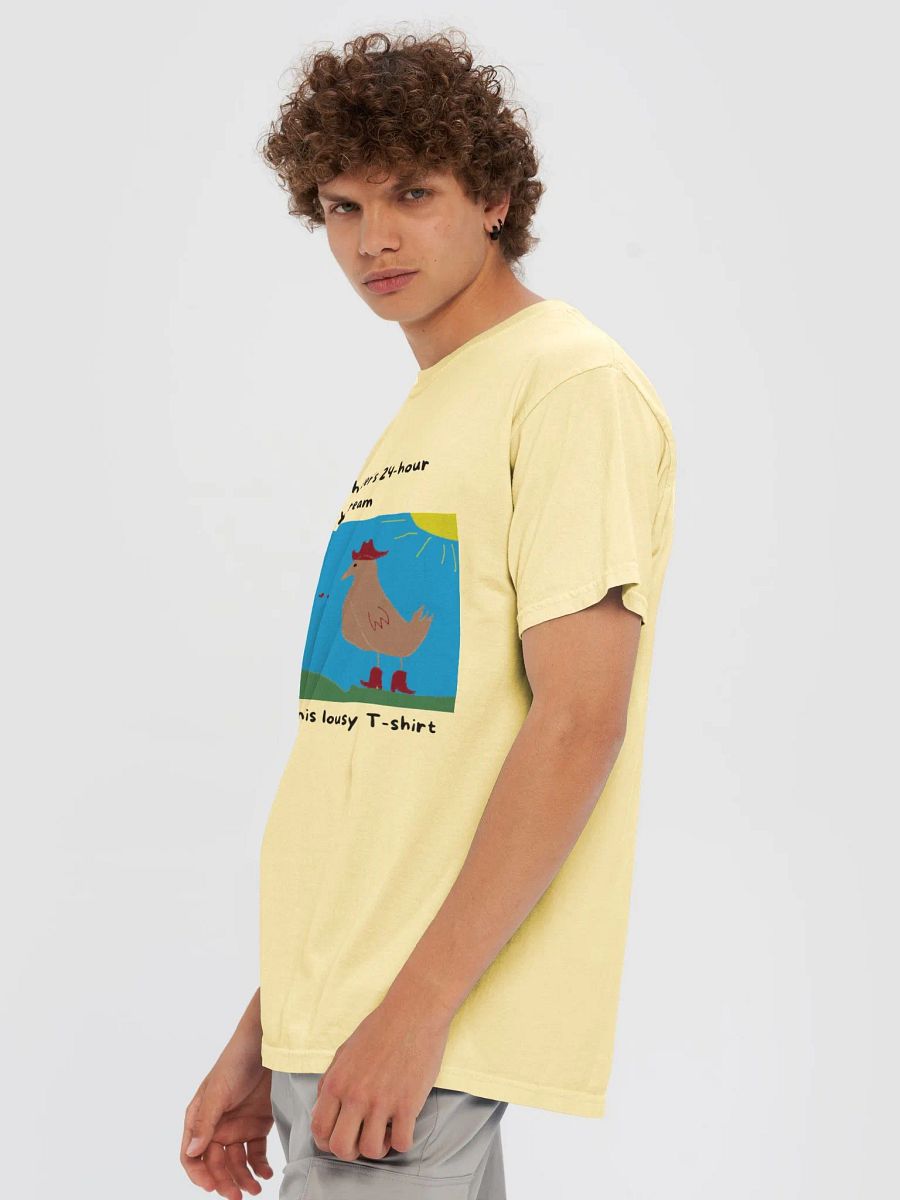 24 hour T-shirt black print product image (6)