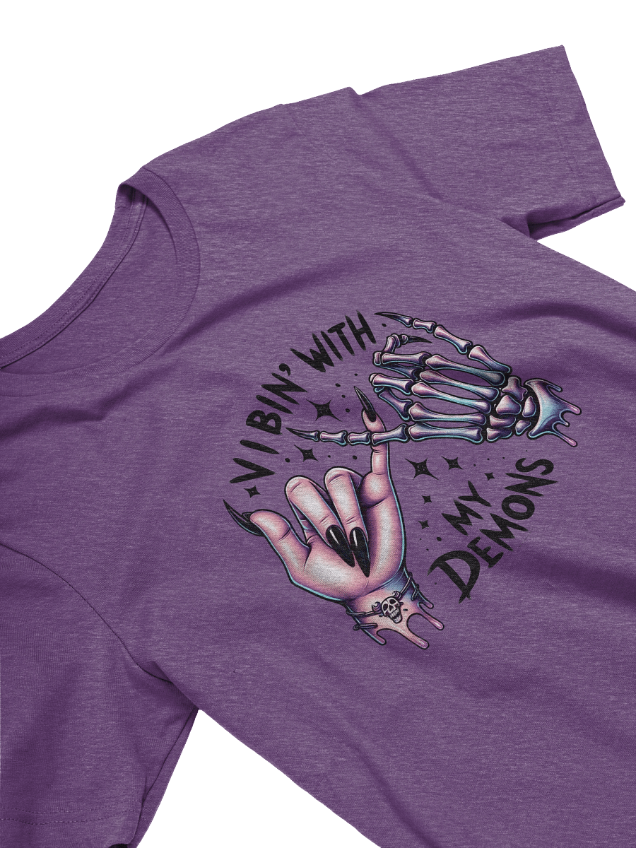 [BJ Designs] Vibin' With My Demons Unisex Graphic Tee product image (3)