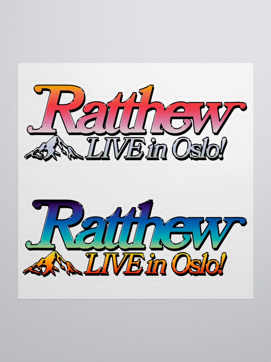 live in oslo sticker product image (1)