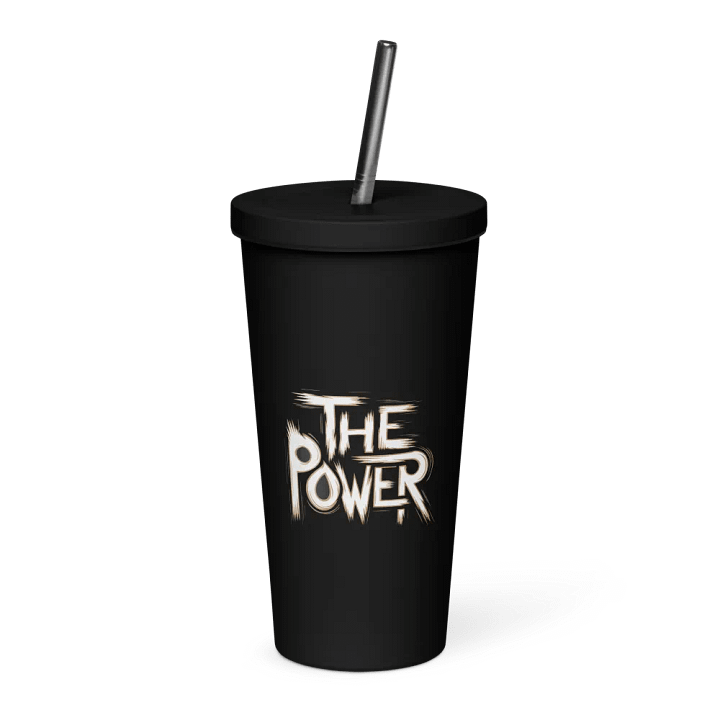 The Power Insulated Tumbler with a Straw product image (1)