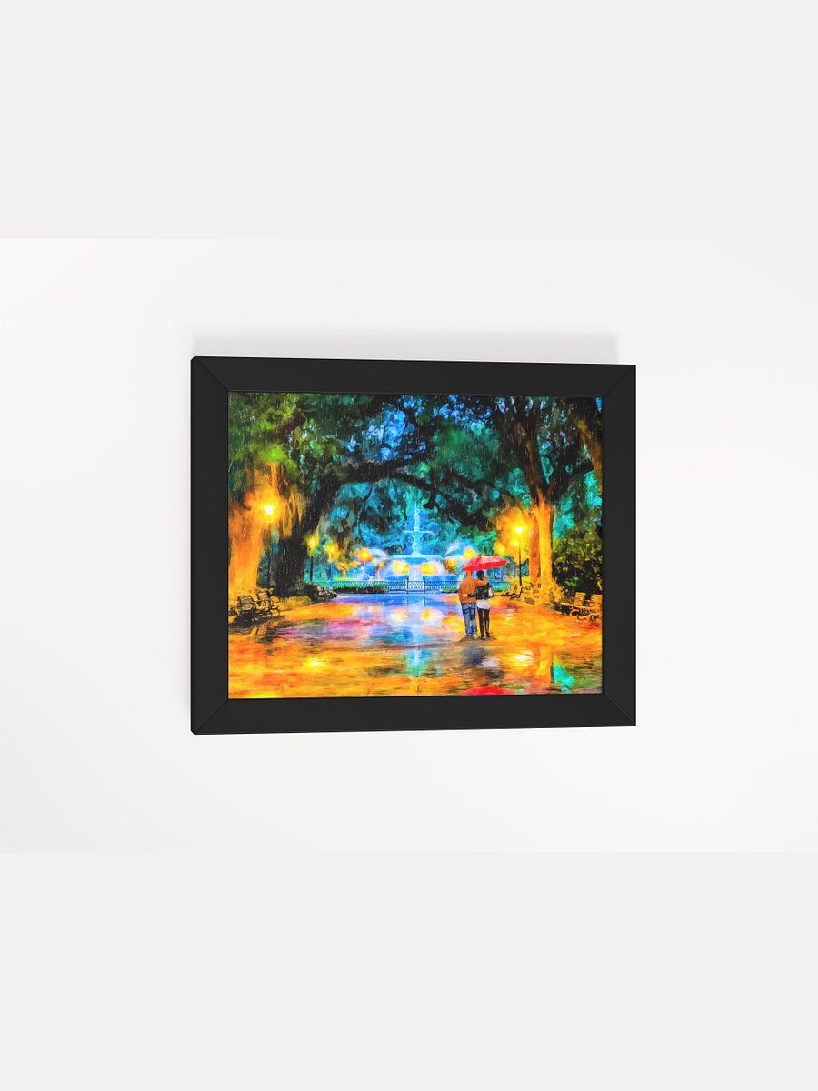 Forsyth Park – Savannah Fountain Framed Poster product image (2)