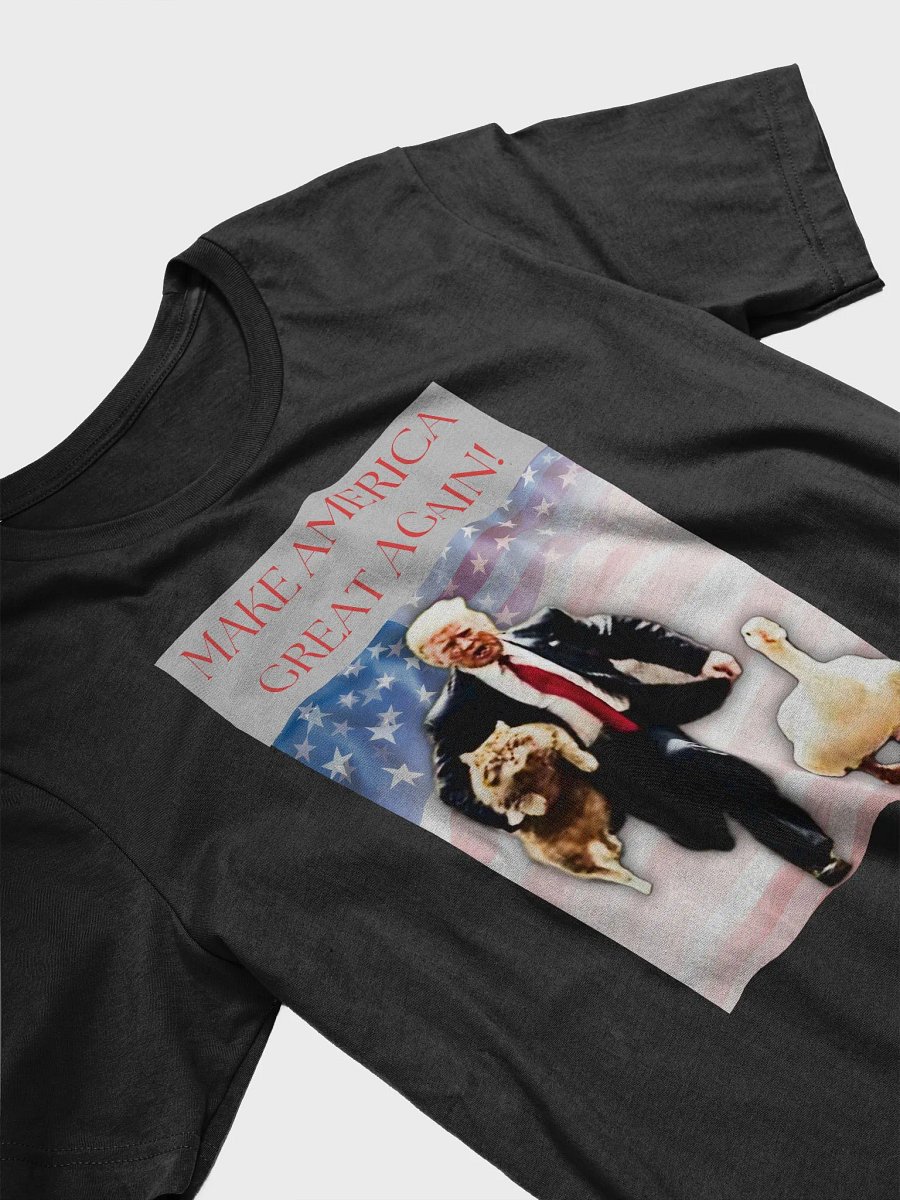 American Trump MAGA shirt with flag product image (3)