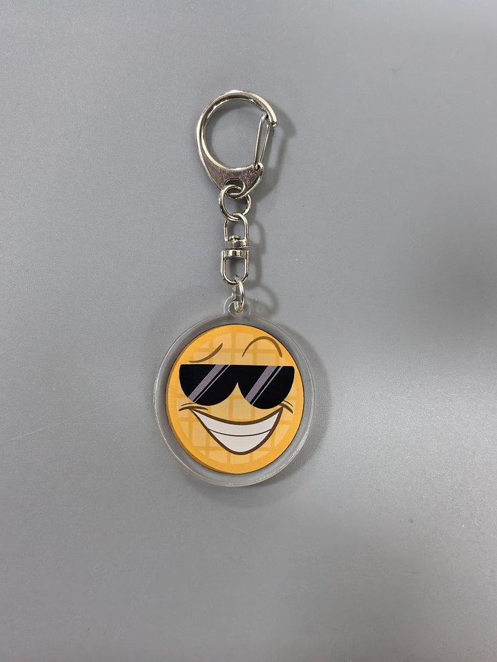 Waffleman30 - Custom Shape Acrylic Keychain product image (2)