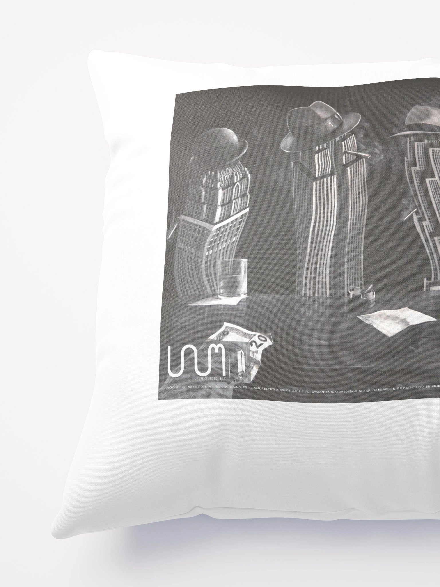 "Domestic New York" Artwork Pillow #3 product image (3)