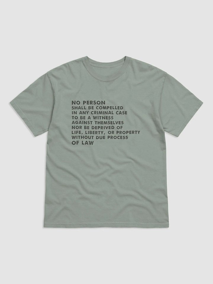 Due Process Comfort Colors 1717 Heavyweight T-Shirt product image (1)