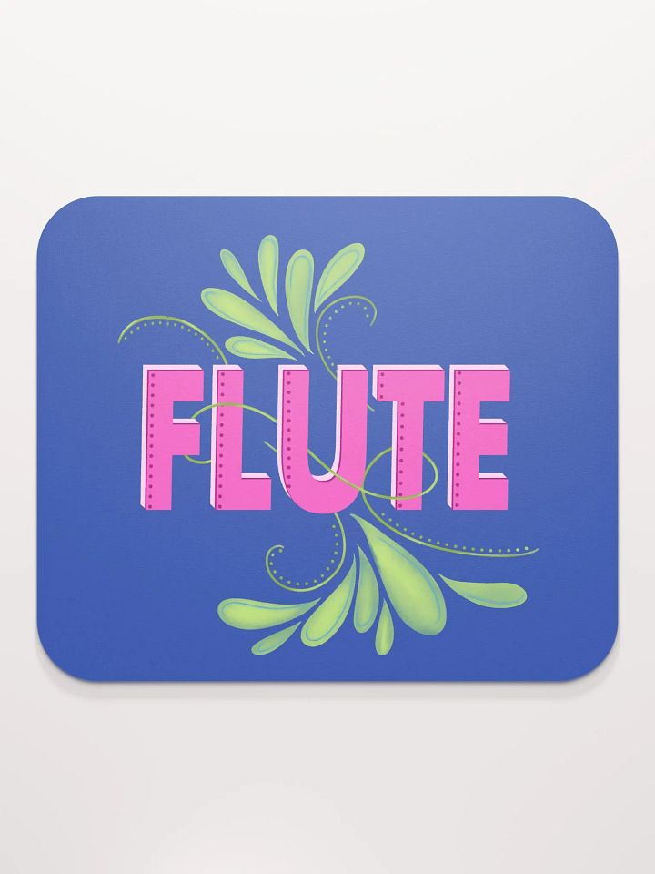 Flute Flourish Mouse Pad - Flute product image (1)