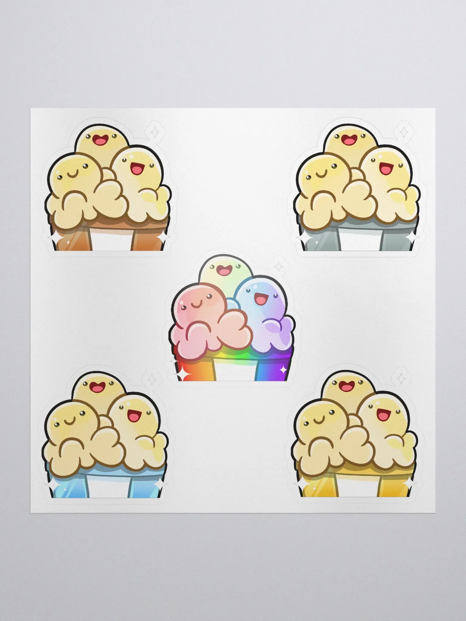 POPTRIO GEM Stickers product image (1)