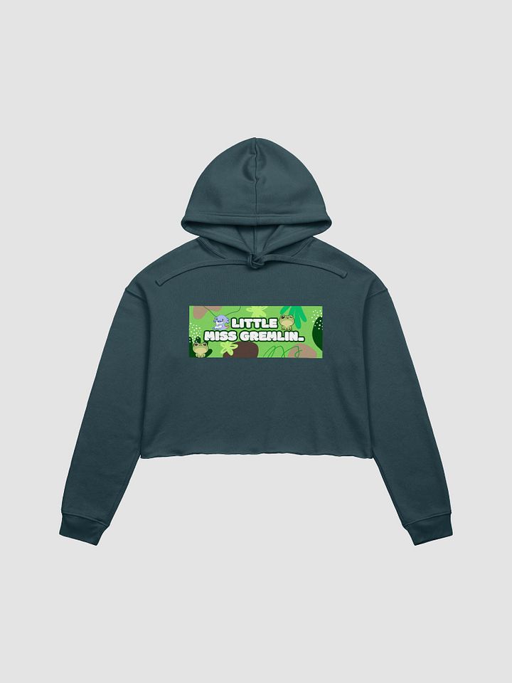 Whimsical Little Miss Gremlin Crop Hoodie product image (5)