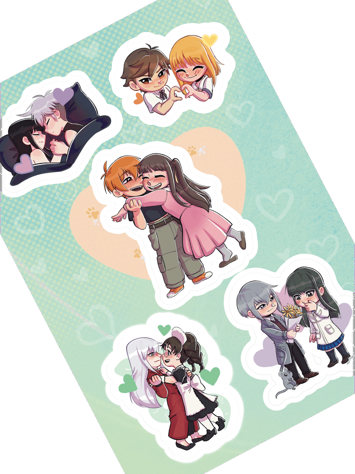 Furuba Couple Stickers product image (1)