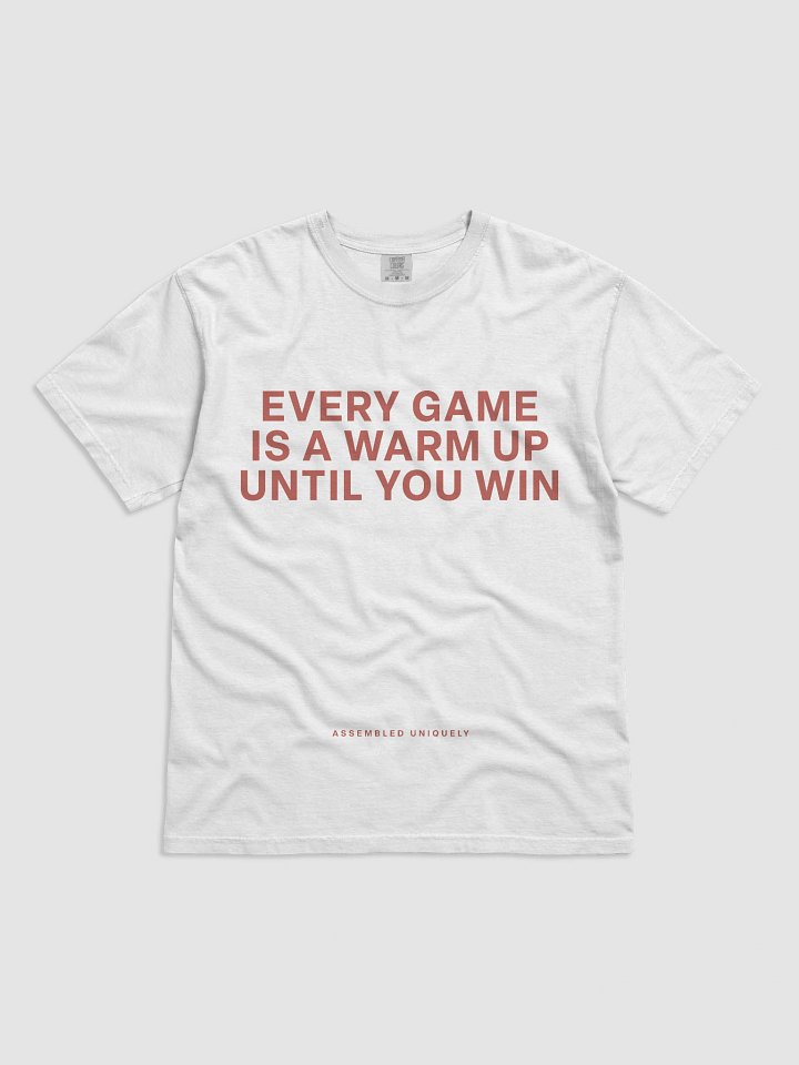 Every Game Tee (Red Text) product image (2)