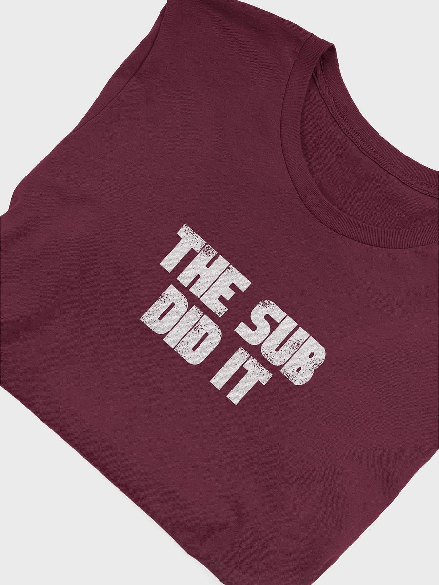 THE SUB DID IT UNISEX TEE product image (37)