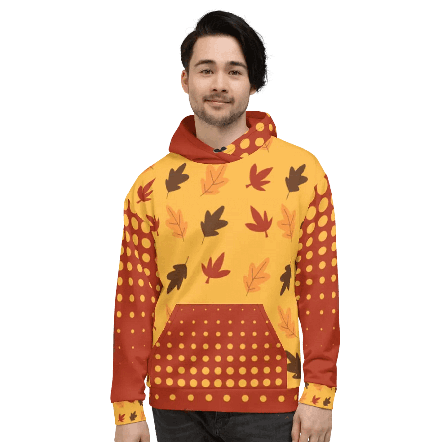 Ochre Leaf Hoodie product image (3)