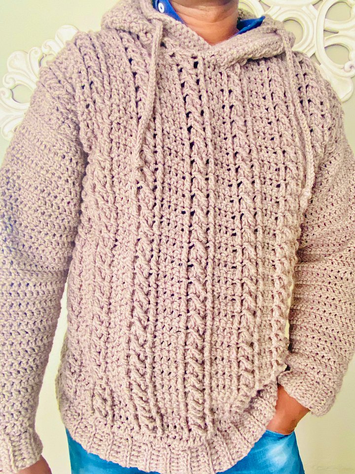 Crochet His n Hers Sweater Written Pattern product image (2)