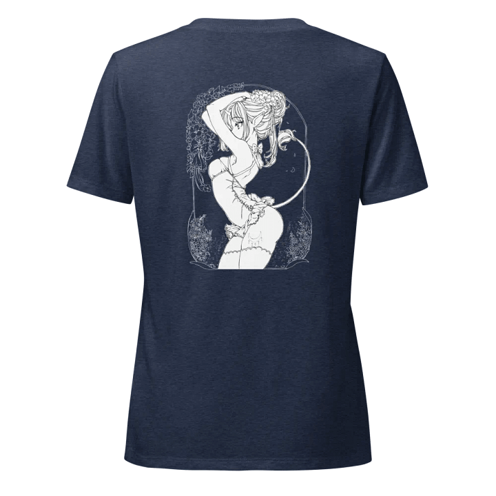 Unicorn and Lilac Femcut Vneck product image (2)