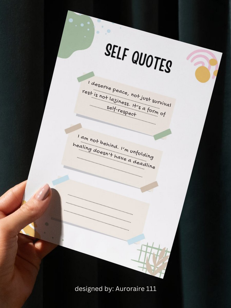 Self-Love Journal | Printable + Digital | 31 Days | Daily Affirmations + Tracker + Planner product image (7)